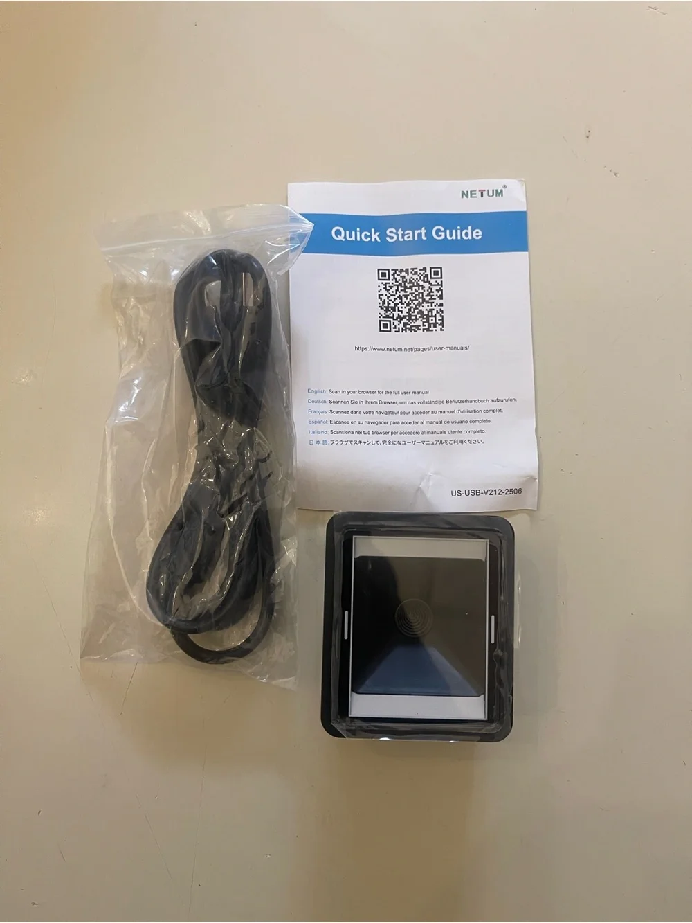 NETUM NT-EM61 Embedded 1D/2D Barcode Scanner Module — USB Interface